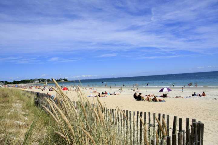 La plage de Carnac © L.Kersuzan - Morbihan Tourisme